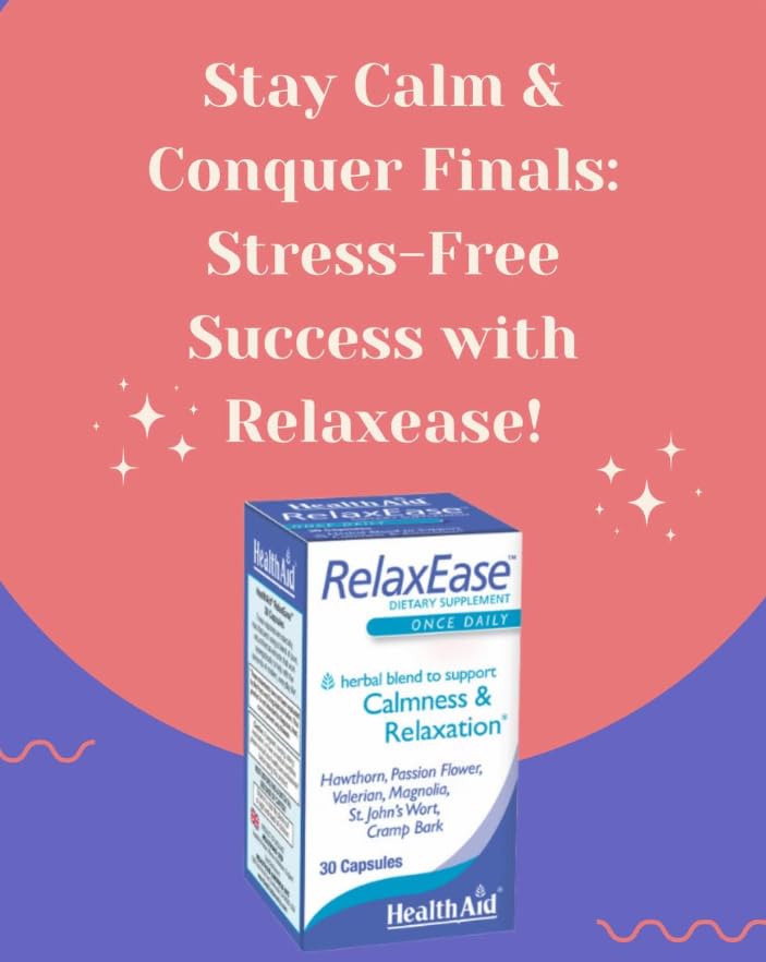 HealthAid RelaxEase nighttime use scene showing a calm evening ritual