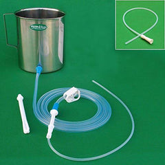 HealthAndYoga GutFlo enema kit bucket (2-quart stainless steel) for home use