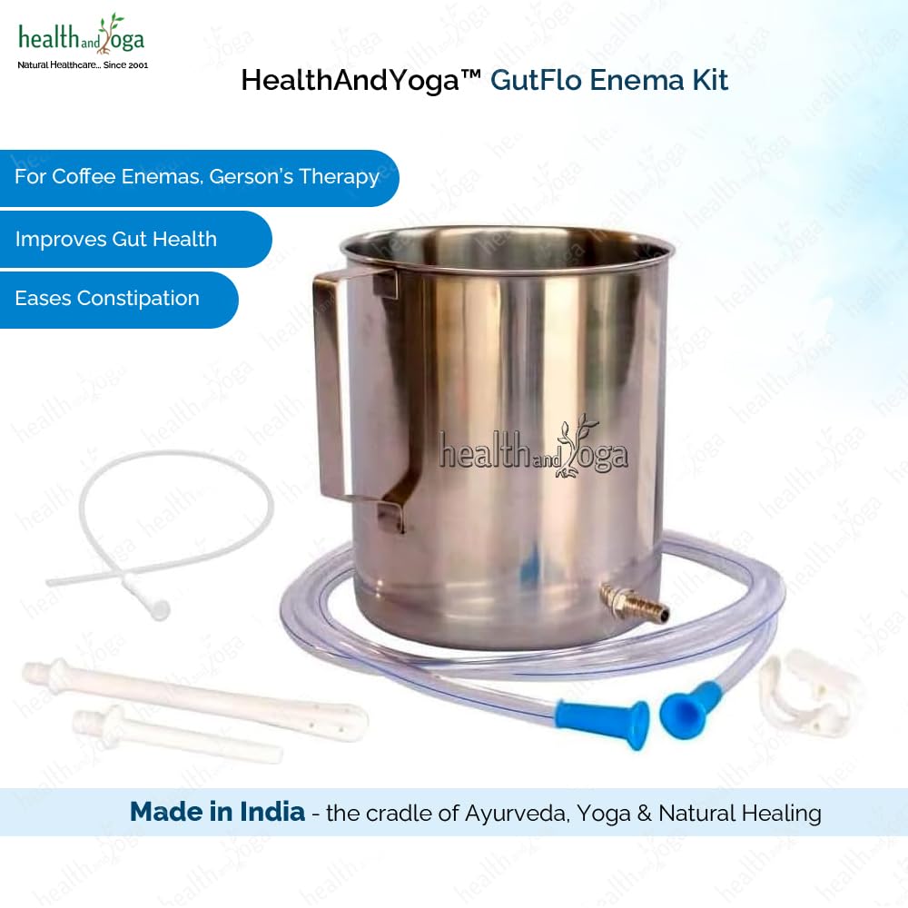 HealthAndYoga GutFlo hose length 1.5 m for smooth water flow control