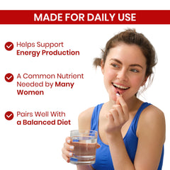 HealthBest daily-use iron supplement scene for convenient regimen