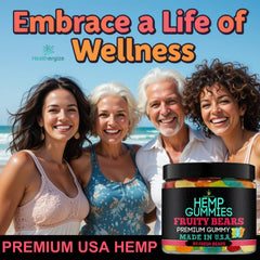 A calm evening ritual featuring Healthergize gummies and soothing practices.
