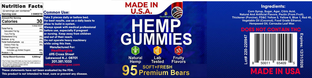 Healthergize hemp gummies paired with calming routines support relaxed evenings.