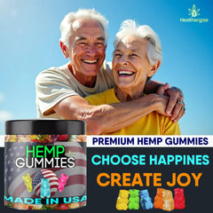 Healthergize hemp gummies for daily use support balanced mood without grogginess