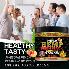 USA-made label highlights premium quality and local production.