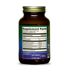 HealthForce Liver Rescue bottle back showing label details