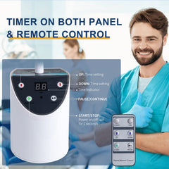 Portable design fits salon or mobile technician setups