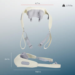 HEALTHMATE IN9532 built-in heat for soothing warmth during massage.