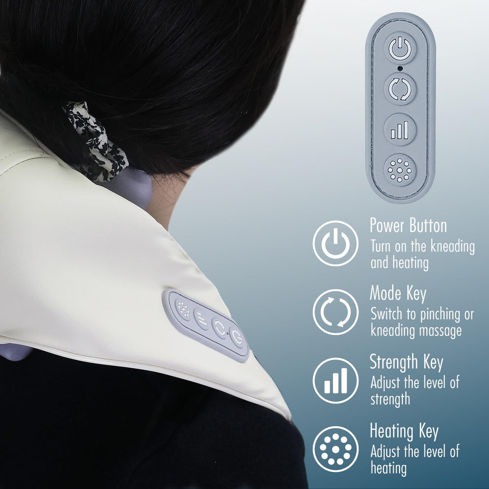 HEALTHMATE IN9532 15-minute auto-off ensures safe, worry-free sessions.