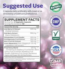 Healths Harmony Pomegranate Capsules highlighting vibrant color and skin health potential.