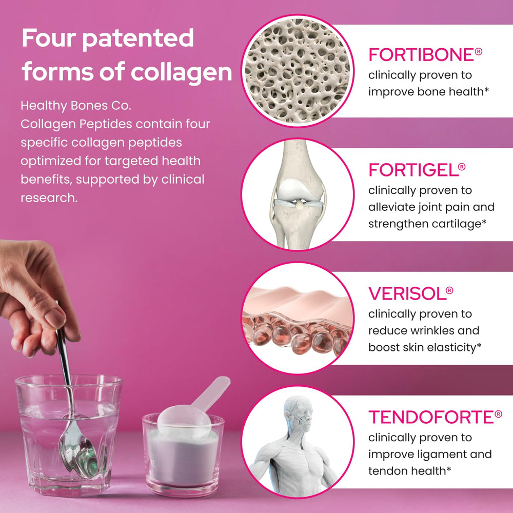 Fortibone skin-elasticity visual suggesting smoother, hydrated-looking skin.