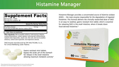 Healthy Habits Living Histamine Manager family-friendly box signals everyday usability.