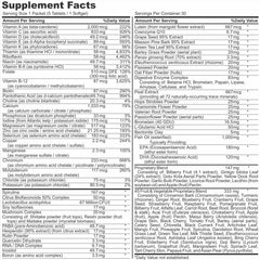 Healthy 'N Fit Nutri Pack timed-release vitamins provide steady nourishment.