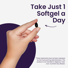 Healthy Origins label close-up confirms potency and lab testing.