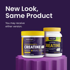 Healthy Origins 600g bottle label shows servings for ongoing energy support.
