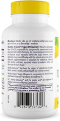 Small Vegan Ubiquinol softgels from Healthy Origins for easy daily dosing.