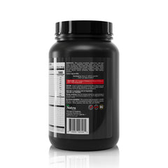 Barbarus vanilla nutrition info with six servings per container.