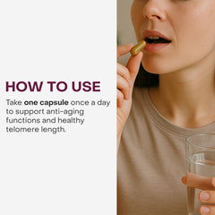 Healthycell Telomere Length Supplement zinc capsule linked to DNA repair support