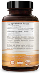 HealthyWayRx CoQ10 200mg capsules ready for easy daily intake and energy support.