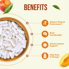 HealthyWayRx CoQ10 capsules in a daily routine scene.