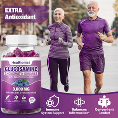Healtionist 2 Pack nutrition panel lists key ingredients.