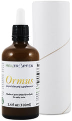 Heiltropfen Ormus 3.4 oz bottle: compact and travel-ready.
