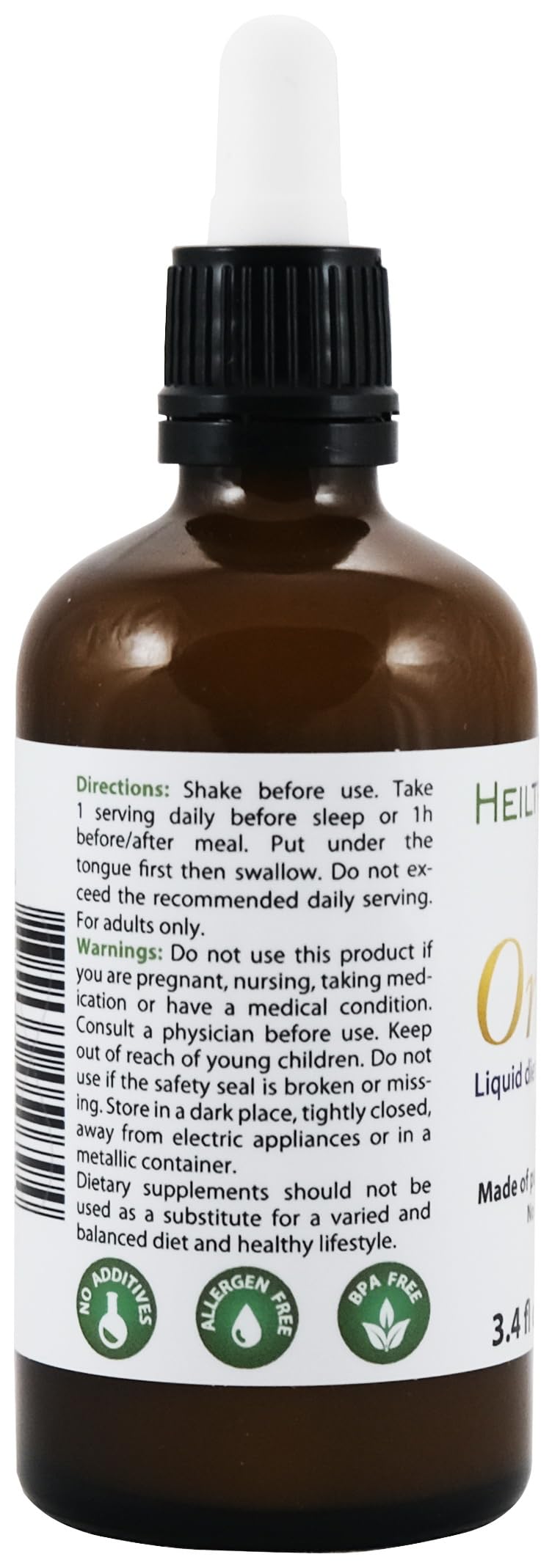 Heiltropfen Ormus packaging tube for on-the-go protection.