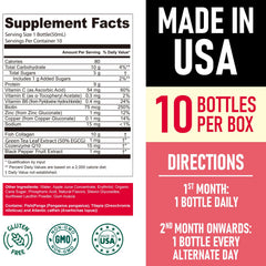 Heivy Liposomal Liquid Collagen bottle back label detailing ingredients.