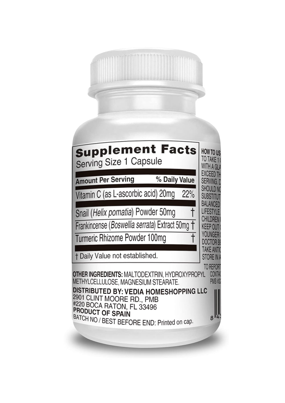 Helix Original turmeric capsule with warm aroma for daily care.