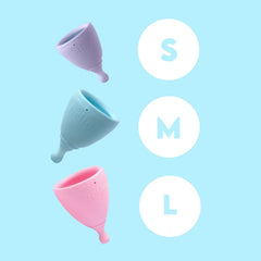 Hello Period average cervix cup used during sport demonstrates secure long-wear performance.