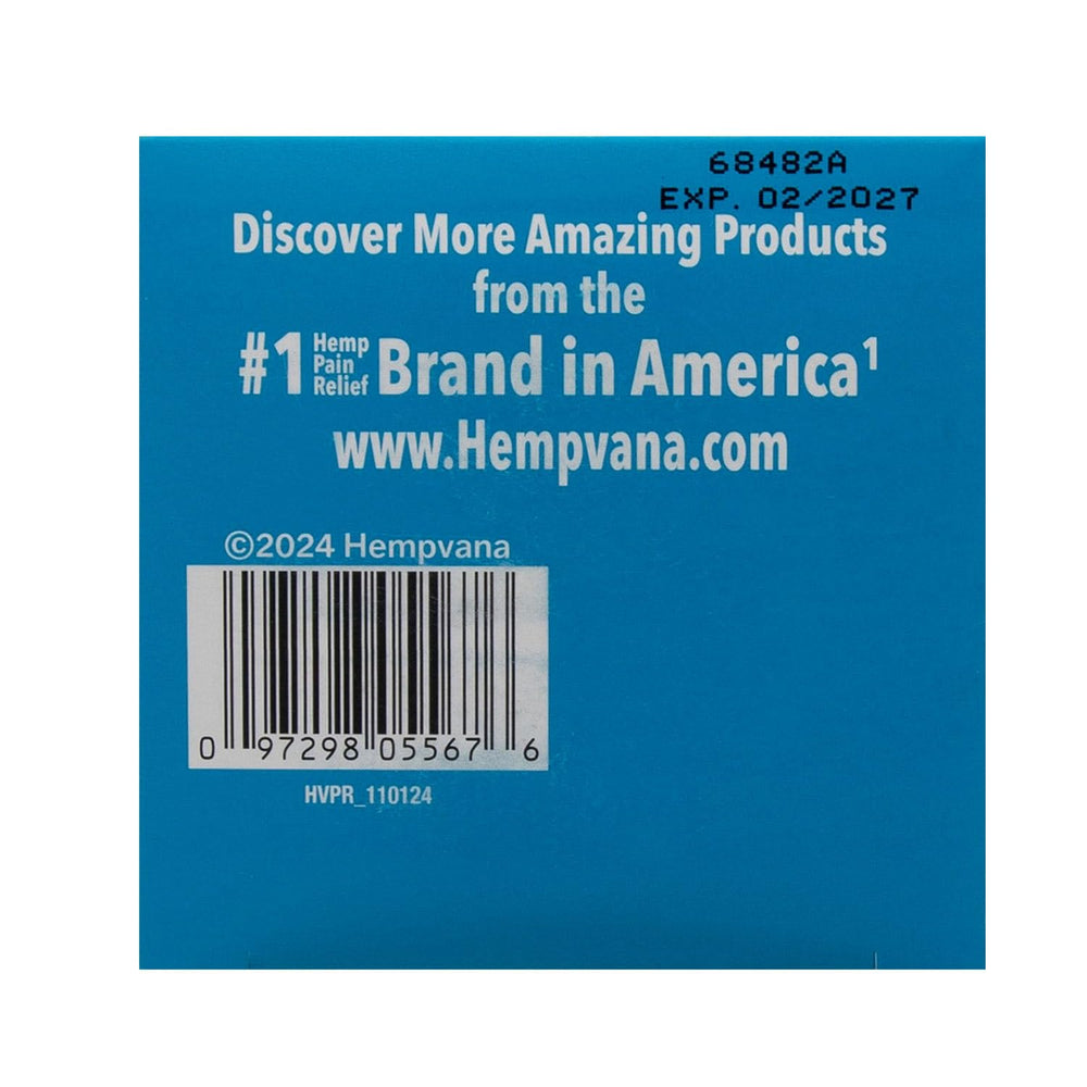 Hempvana Platinum Nerve Relief Cream USA manufacturing label indicates quality
