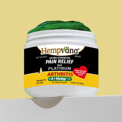 Hempvana Platinum packaging and box on a clean surface