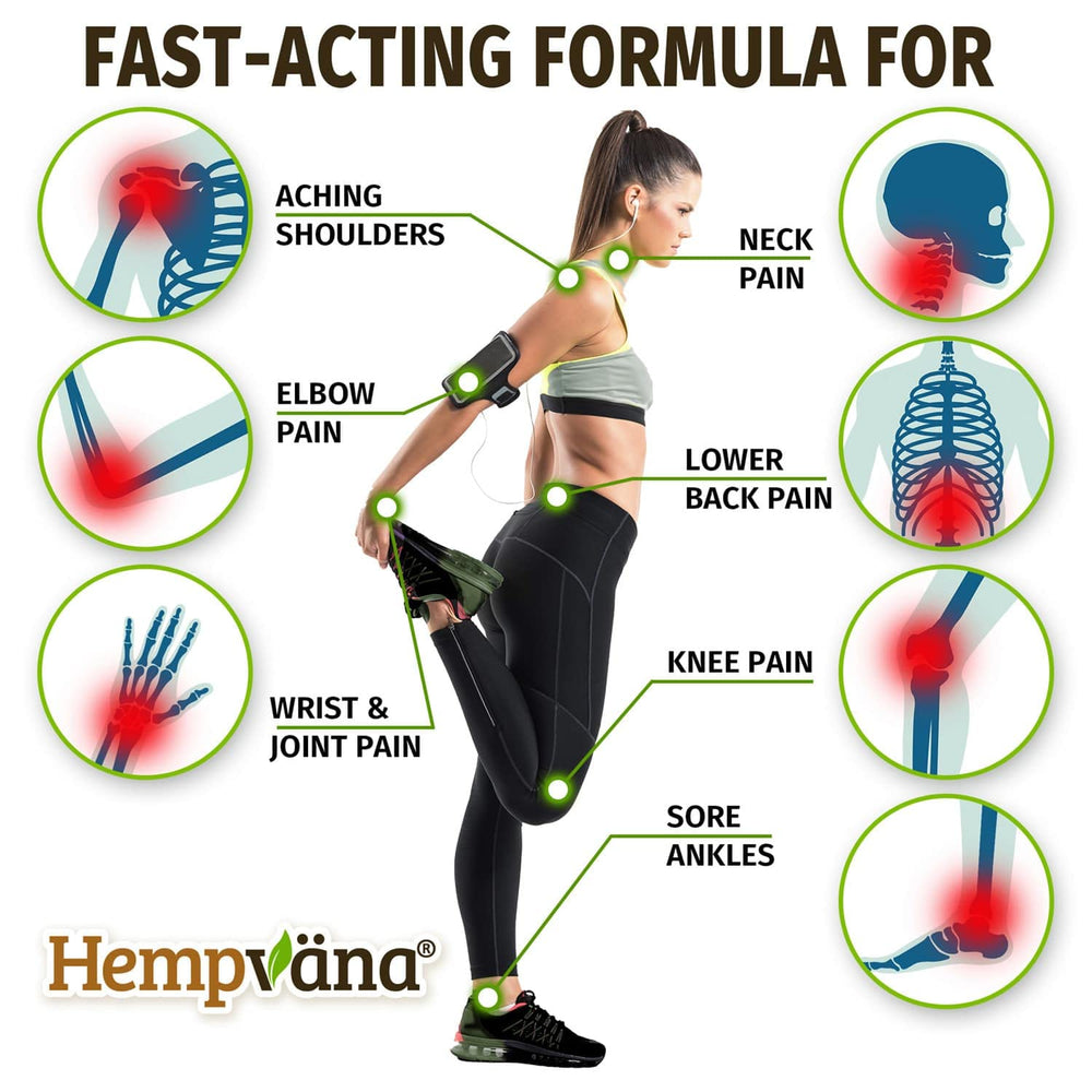 Hempvana seed extract ingredient image suggests skin hydration benefits.