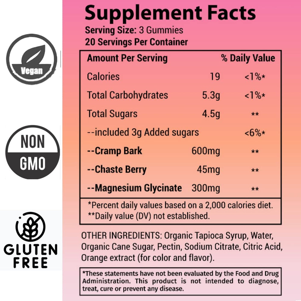 HEMPWAY chaste berry ingredient closeup emphasizes herbal blend