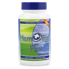 HemRid Plus bottle front showing label and potential vein comfort
