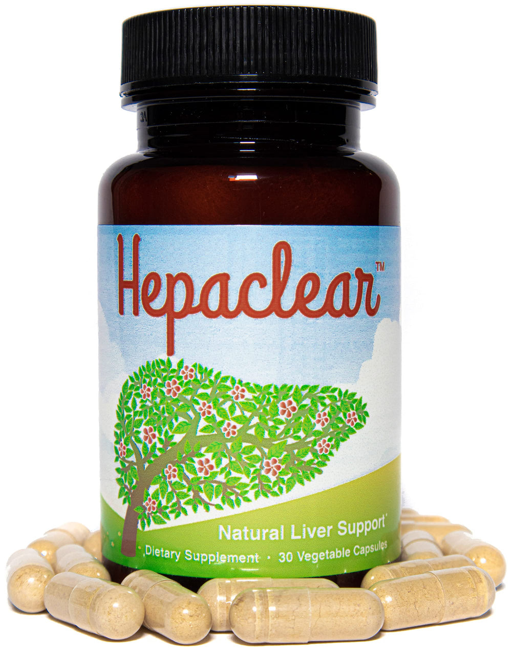 Hepaclear vegan-glutenfree stamp reinforces allergy-friendly formulation
