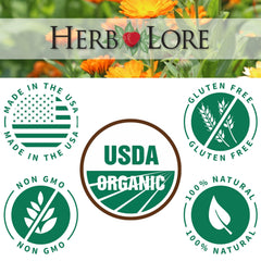 Herb Lore GoodNight tincture dropper showing easy under-tongue application.