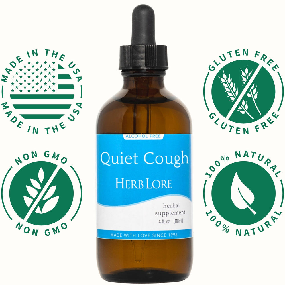 Herb Lore mullein leaf ingredient highlighting natural lung support