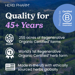 60 vegetarian capsules per bottle ready for convenient routine.