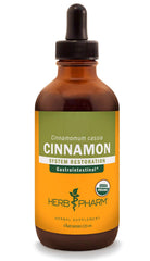 Herb Pharm Cinnamon Liquid Extract bottle for everyday cardiovascular wellness.