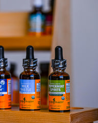 Herb Pharm certificate details indicating organic and non-GMO verification