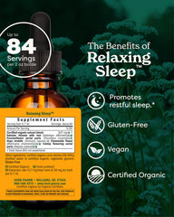 Herb Pharm Valerian and Passionflower liquid extract bottle supports soothing bedtime routine.
