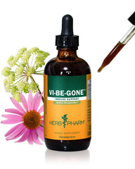 Herb Pharm Virattack bottle with pour spout for immune support tincture