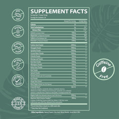 Made in USA with cGMP testing badge on Herbal Ape packaging.