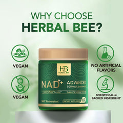 Herbal Bee trans-resveratrol 50mg capsules with antioxidant synergy