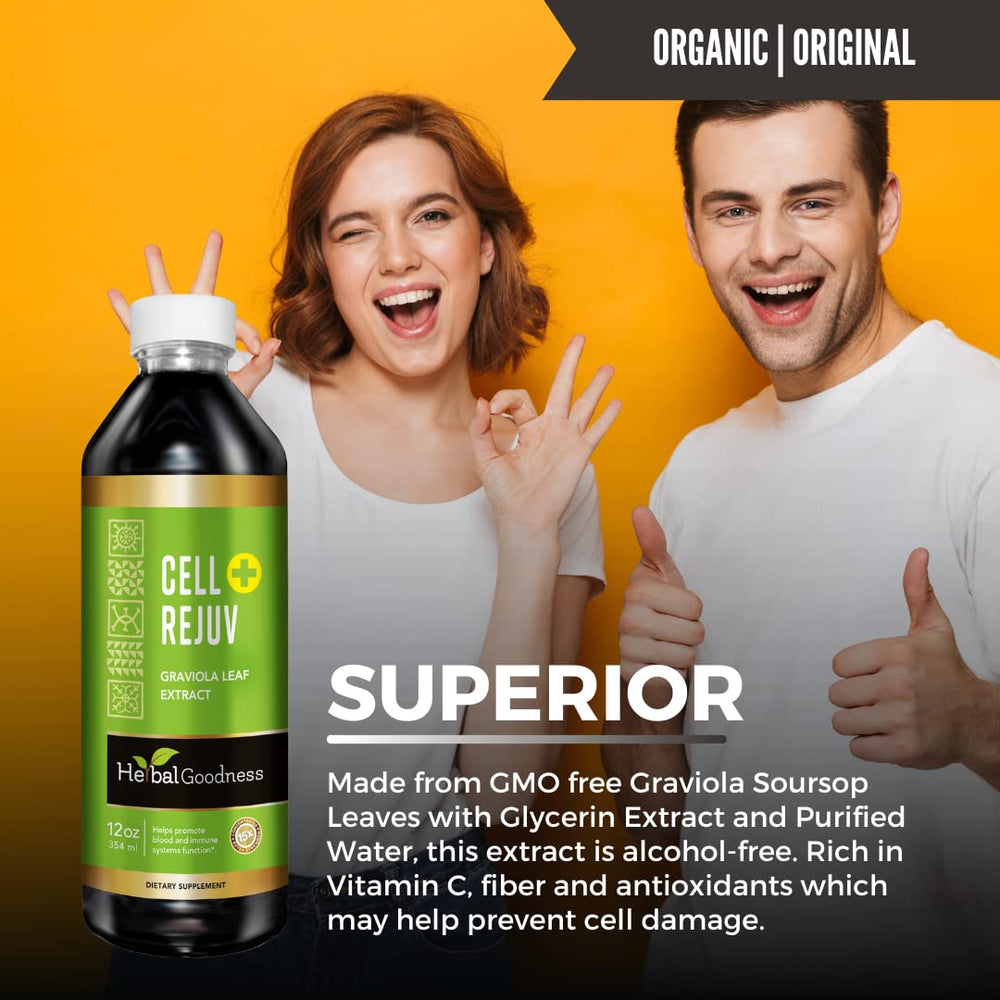 Herbal Goodness Leaves and fruit collage highlights natural antioxidant source