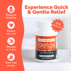 Herbal Nitro My Gentle Detox packaging shows a family-made brand you can trust