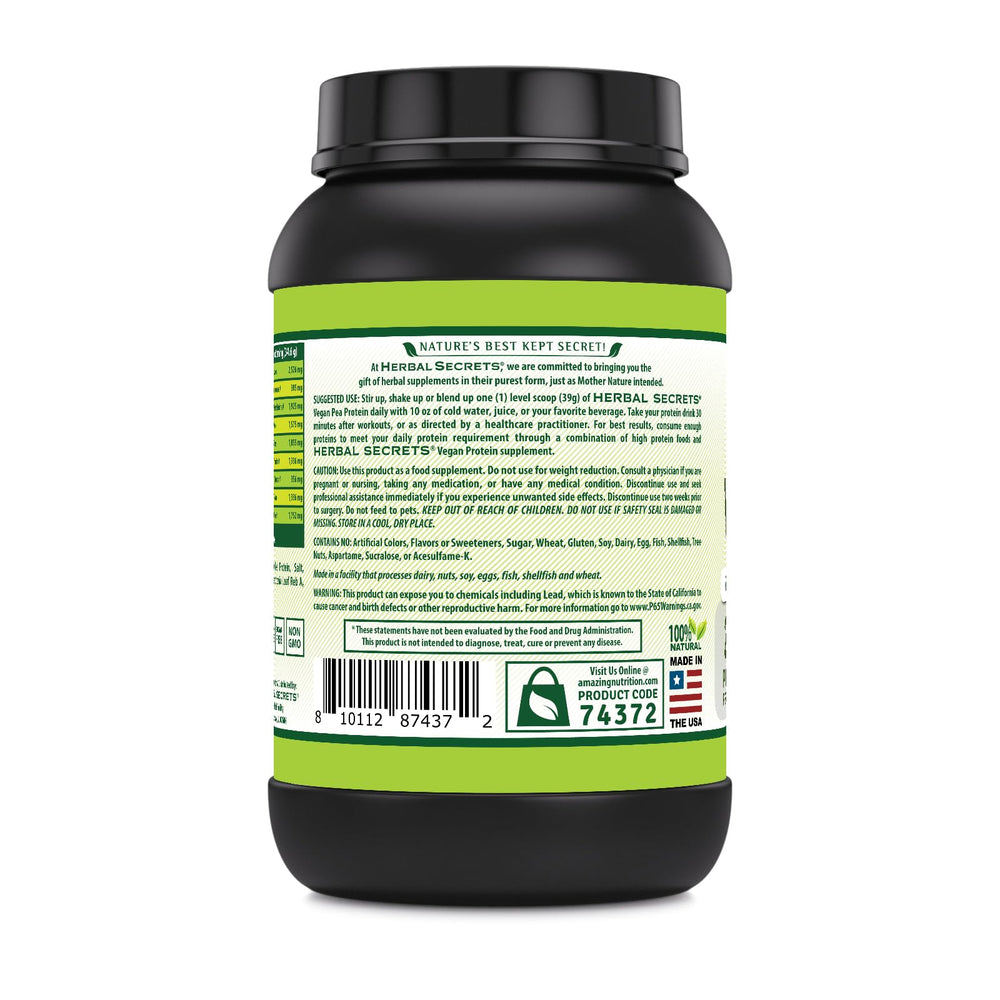 Herbal Secrets Vegan Protein Vanilla shake ready for athletes.