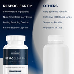 Mullein leaf imagery on the package suggesting respiratory support potential.