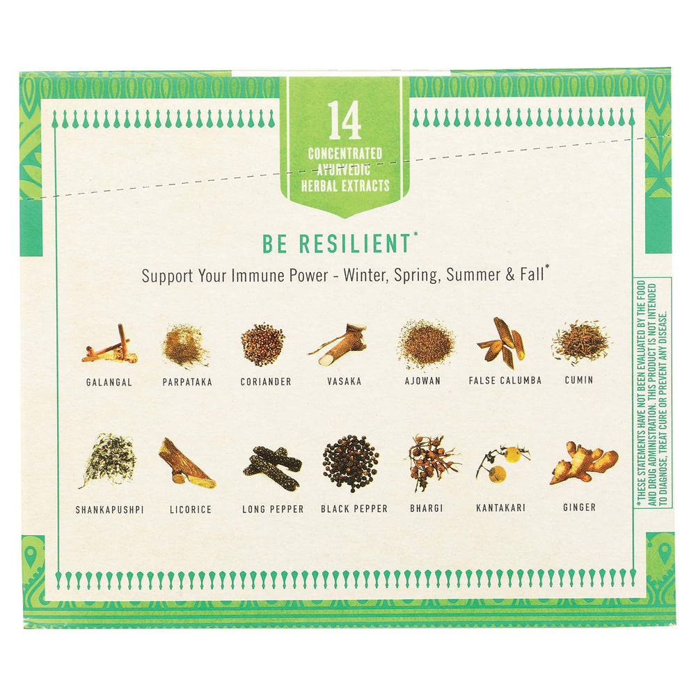 Herbal ZAP box packaging highlighting sustainable production.