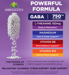 HERBALICIOUS vegan-friendly capsules emphasizing ethical, plant-based lifestyle support.